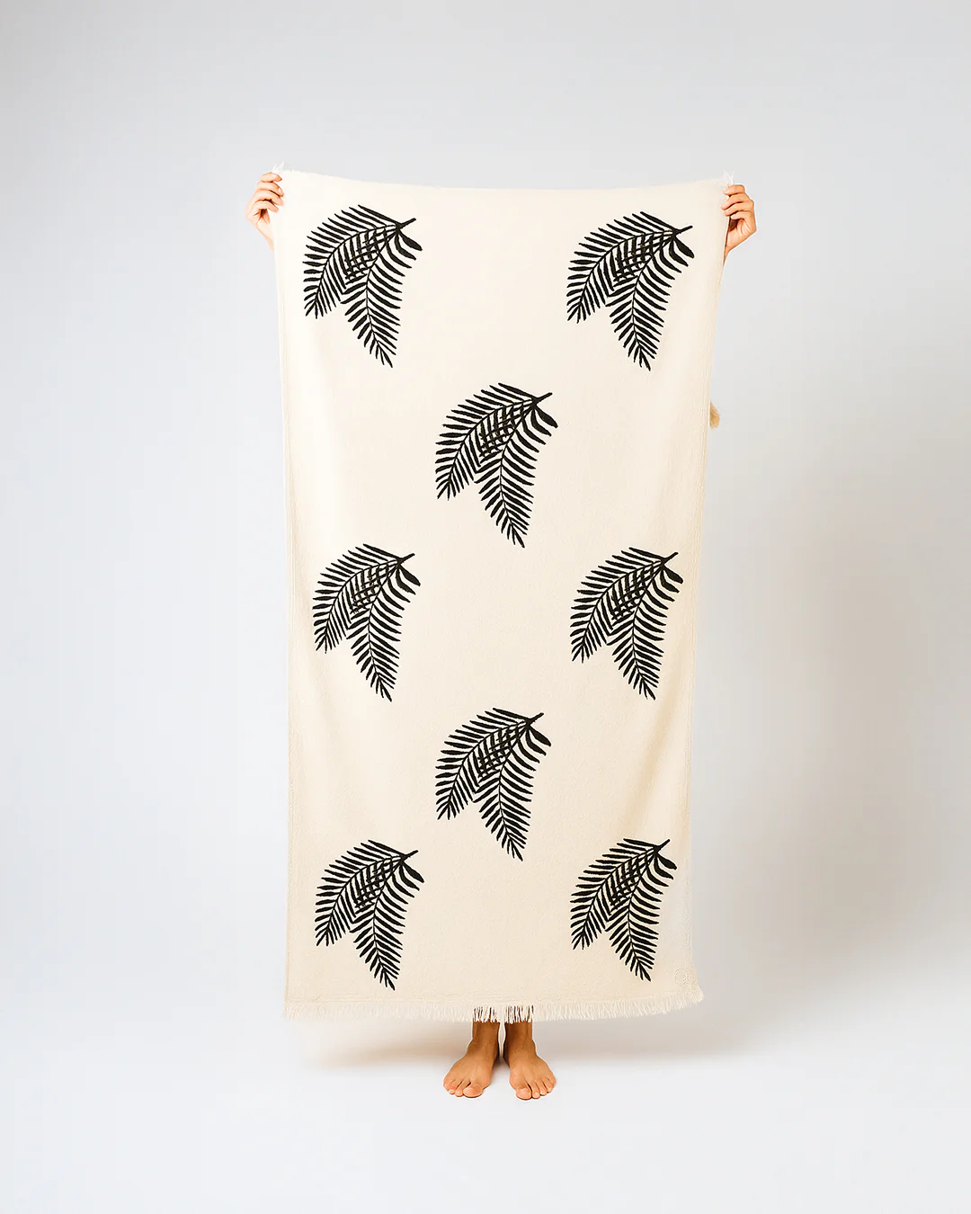 Palm Leaves Kaftan&Towel Christmas SET